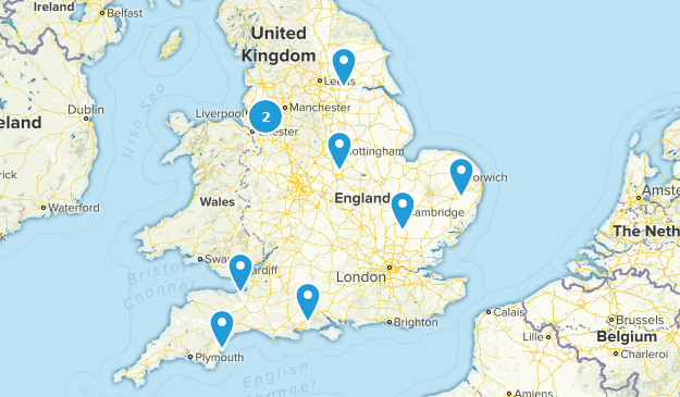 Popular UK City Walks Map