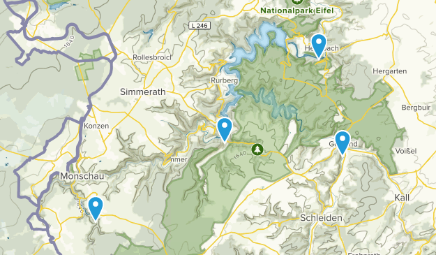 Sentier de la nature Map