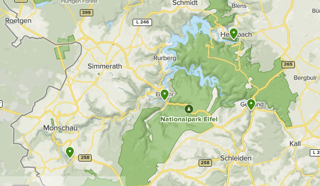 Wilderness Trail Map