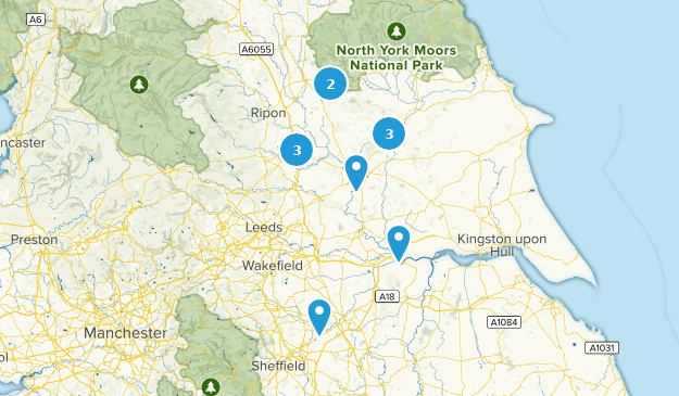 Vale of York Dog Walks Map