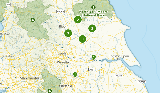 Vale of York Dog Walks Map
