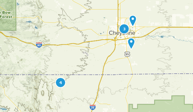 Completing Cheyenne Map