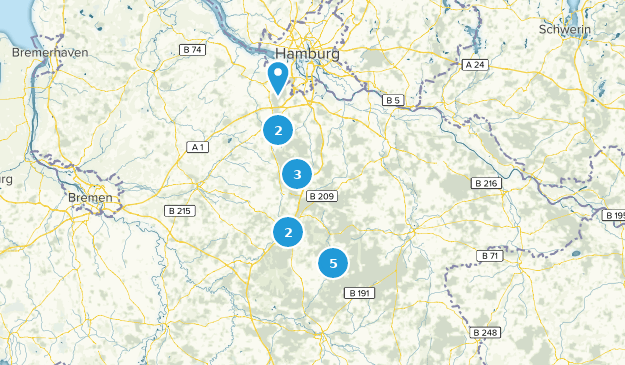 Heidschnuckenweg Map