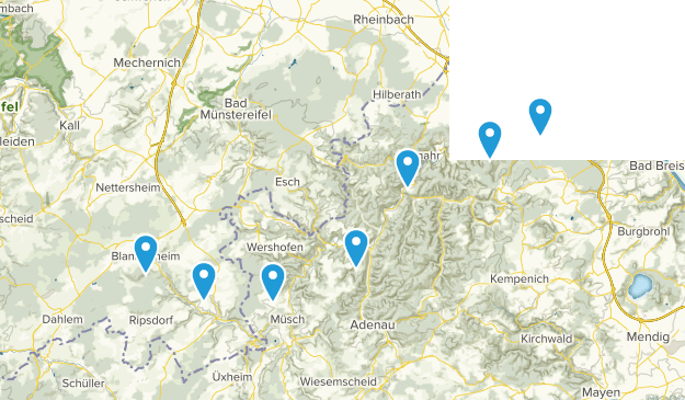 Ahrsteig Map