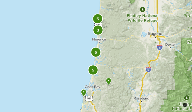 Winchester Bay Oregon Map Winchester Bay Trails | List | Alltrails