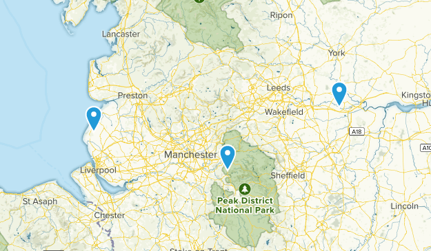 Sentier Transpennine Map