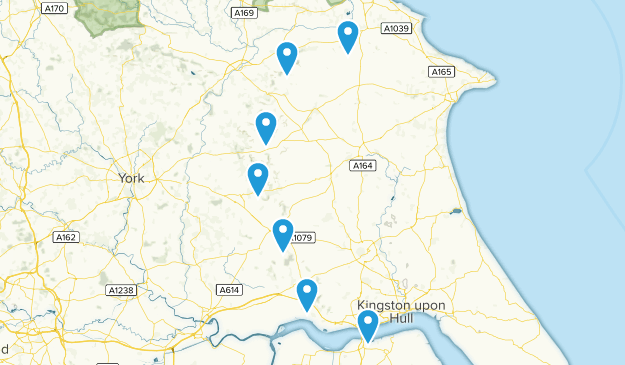 Yorkshire Wolds Way Map