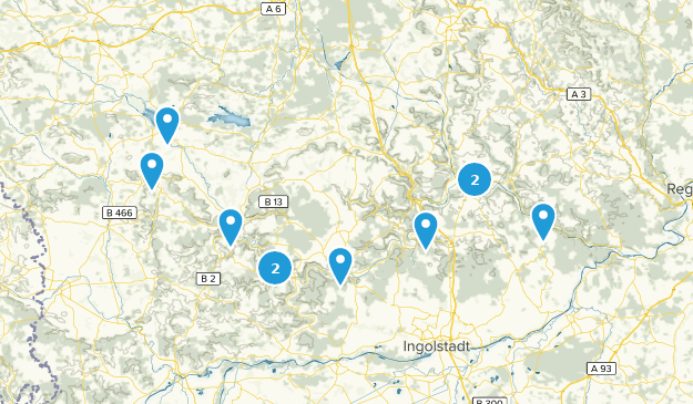 Altmühltal-Panoramaweg Map
