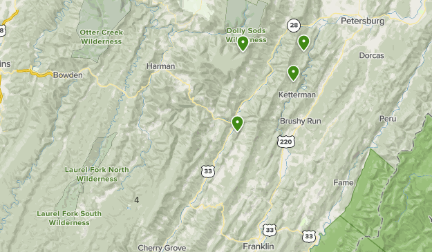 Seneca Rocks Trail Map Seneca Rocks | List | Alltrails