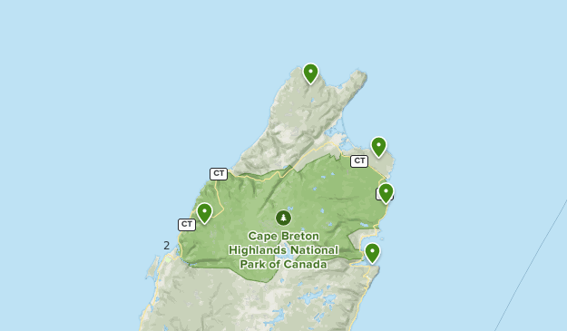 Cape Breton Highlands Map Cape Breton | List | Alltrails