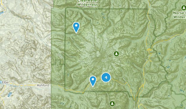 Mount Rainier NP To-Do Map