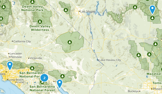 fall hikes Map