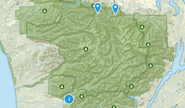 Trails Completed Map