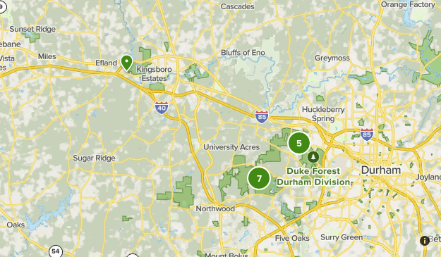 Duke Forest Trail Map Duke Forest List Alltrails