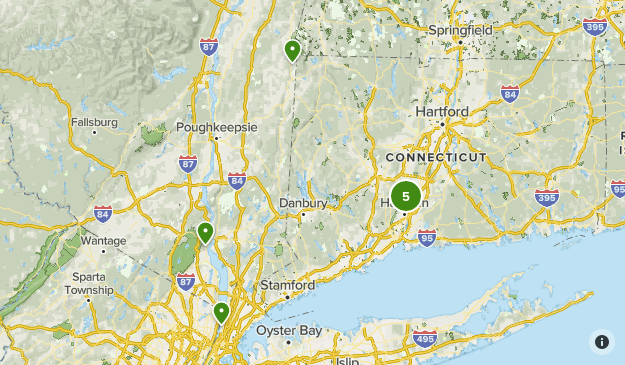 Map Of Ct And Ny Ct/Ny Local-Ish | List | Alltrails