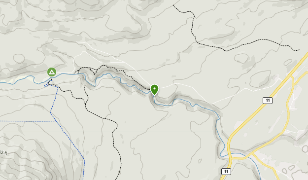 Crescent Falls Trail Map Crescent Falls | List | Alltrails