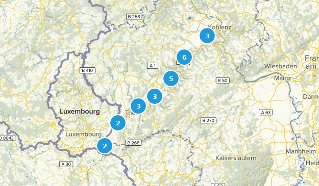 Moselsteig Map