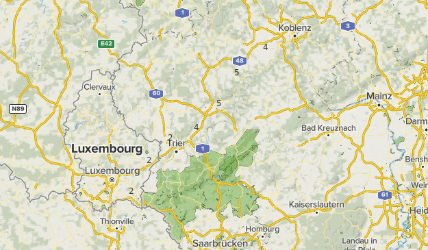 Moselsteig Map