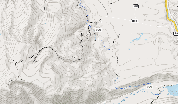 backcountry Map