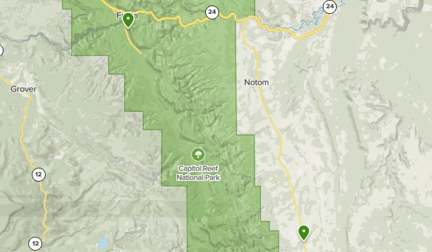alltrails capitol reef