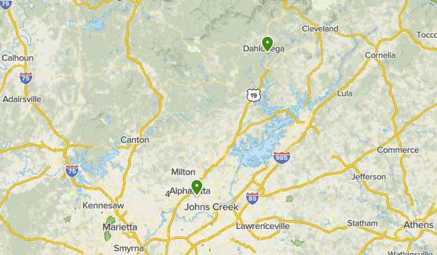 Map Of Alpharetta Ga And Surrounding Cities Alpharetta Ga | List | Alltrails