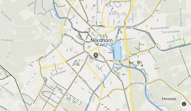 Karte Von Nordhorn