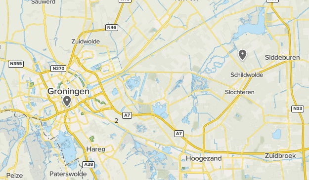 2016 WF Wintertrektocht Map