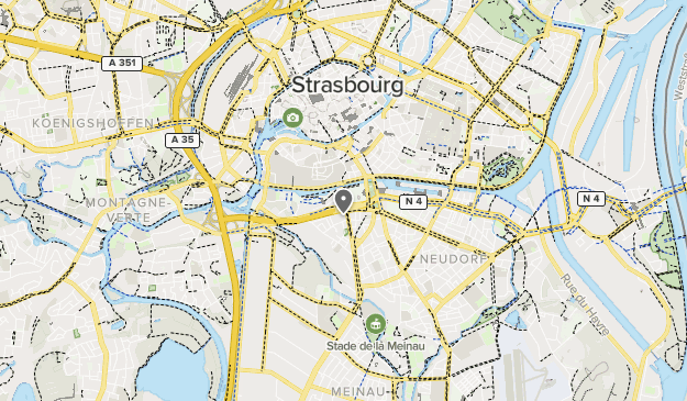 Strasbourg-Perpignan Map