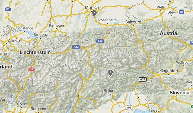 Trentino 2010 Map