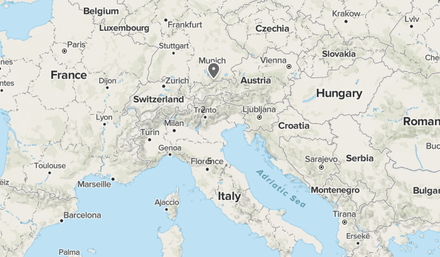 Umbrien 2014 Map