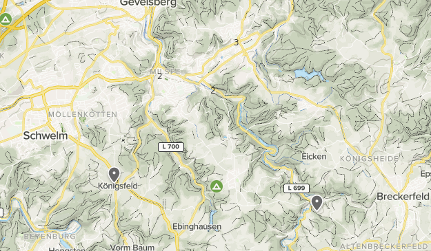 Ennepetal wandernd erleben Map