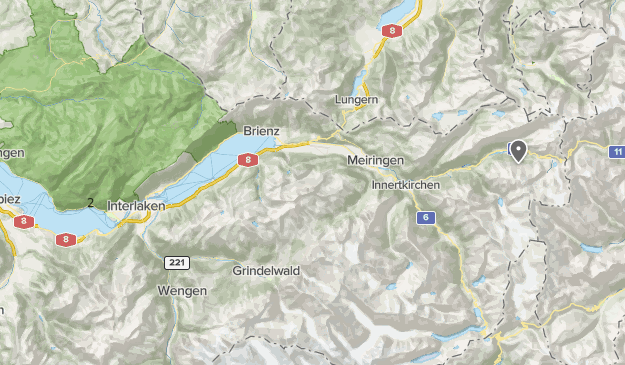 bernské alpy mapa Dovolená Bernské Alpy | List | AllTrails