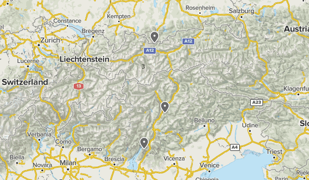 Alpencross 2013 Map