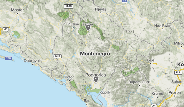 Черногория 2014 проект Map