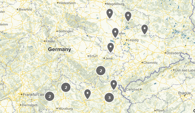 Radtour von Quelle zu Quelle 2019 Map