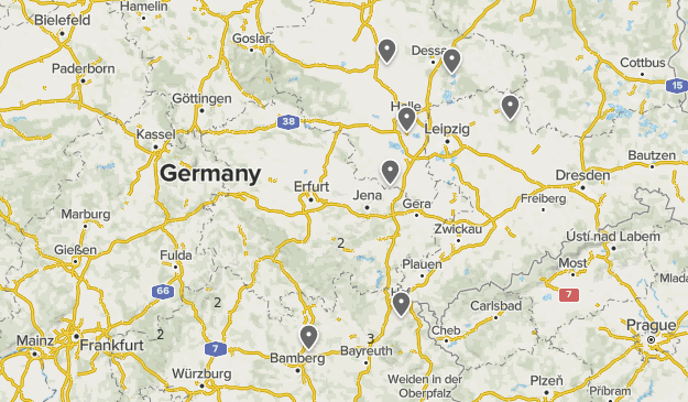 Radtour von Quelle zu Quelle 2019 Map