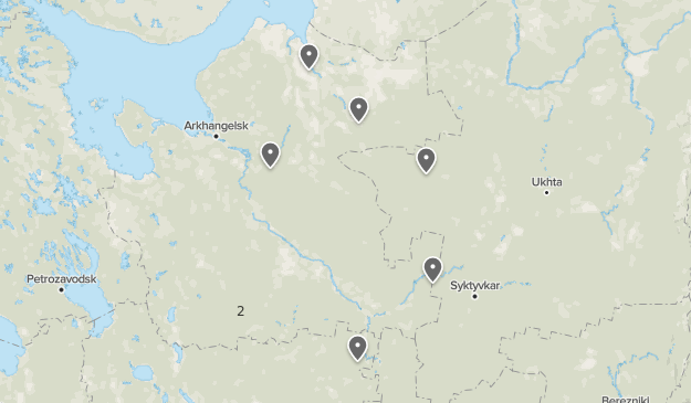 Мезень 2015 Map