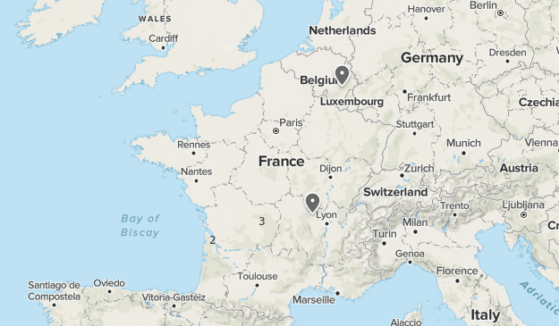 Tour 2018 Map