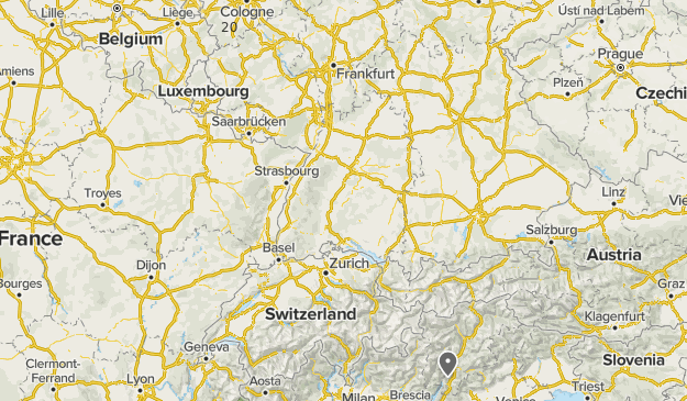 Strecken 36 - 50 Km Map