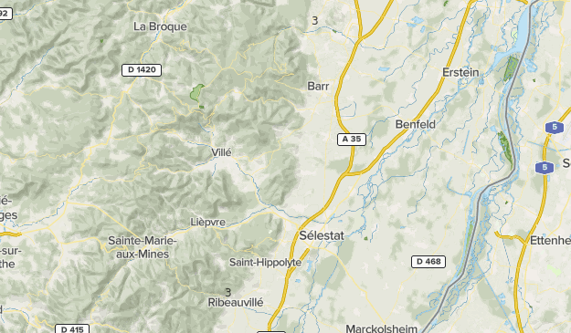 Elsass Map