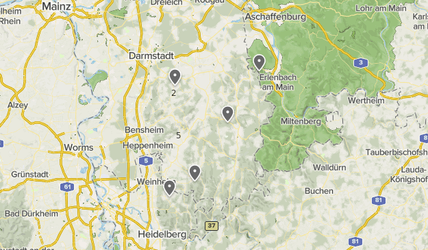 MTB GEO Odenwald List AllTrails