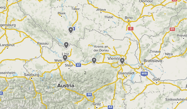 cyklopouť 2018 Map