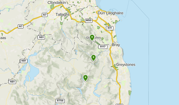 2nd hike- possibilities Map