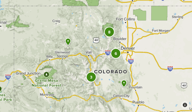 Colorado Bucket List Map