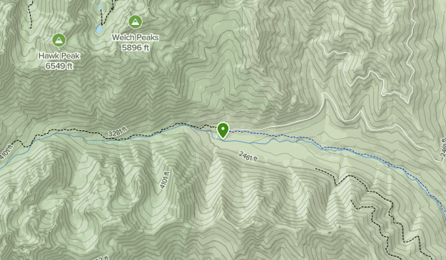 Lake Quinault Map