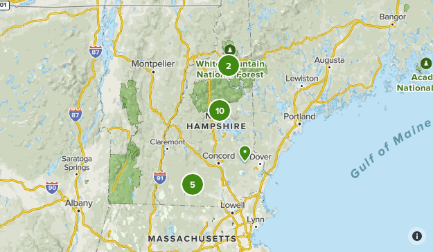 NH Hikes - Moderate | List | AllTrails