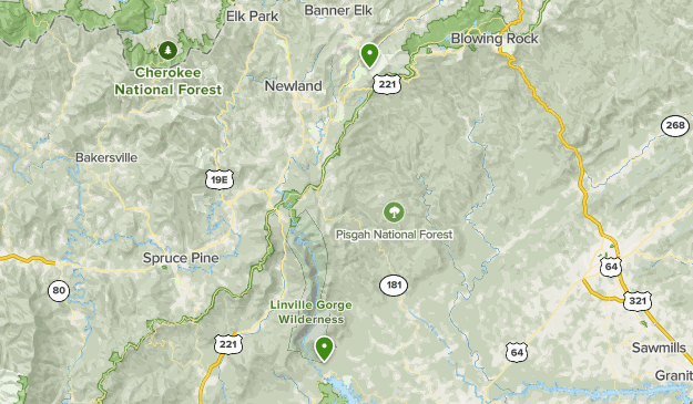 pineville gorge | List | AllTrails