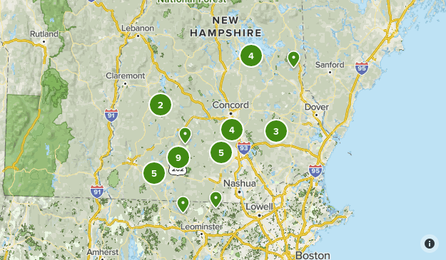 local hikes Map