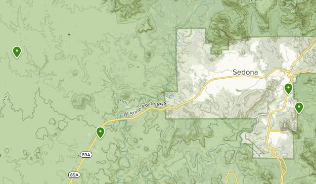 Sedona2/16/20 Map