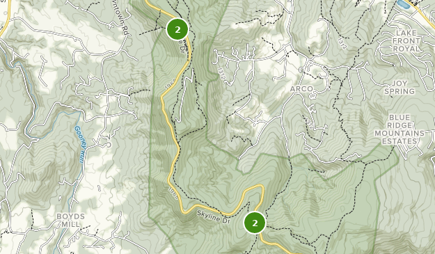 Shenandoah Map